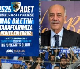 YÜCELİK’TEN  2525 ADET SEMBOLİK BİLET!